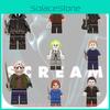 Bloques de Construcción de Juguete Gritón de Halloween Material de Plástico ABS Set de 8 Personajes
