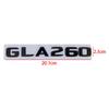 ABS Black Chrome Car Letters Rear Trunk Badge For Mercedes Benz GLA200 X156 H247 Emblem Logo Sticker Lettering Accessories