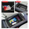 for Xpeng G6 2023 2024 Armrest Storage Box Car Center Console Tray Organizer Interior Accessories Tidying Black