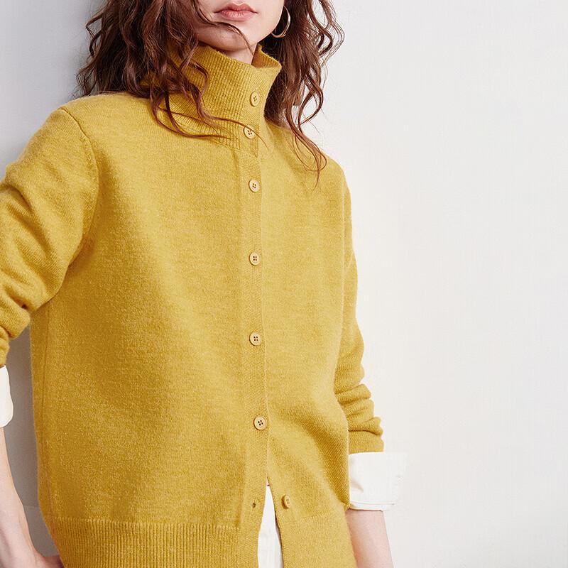 Cardigan Polo Tricoté Rétro pour Femme Chuyu
