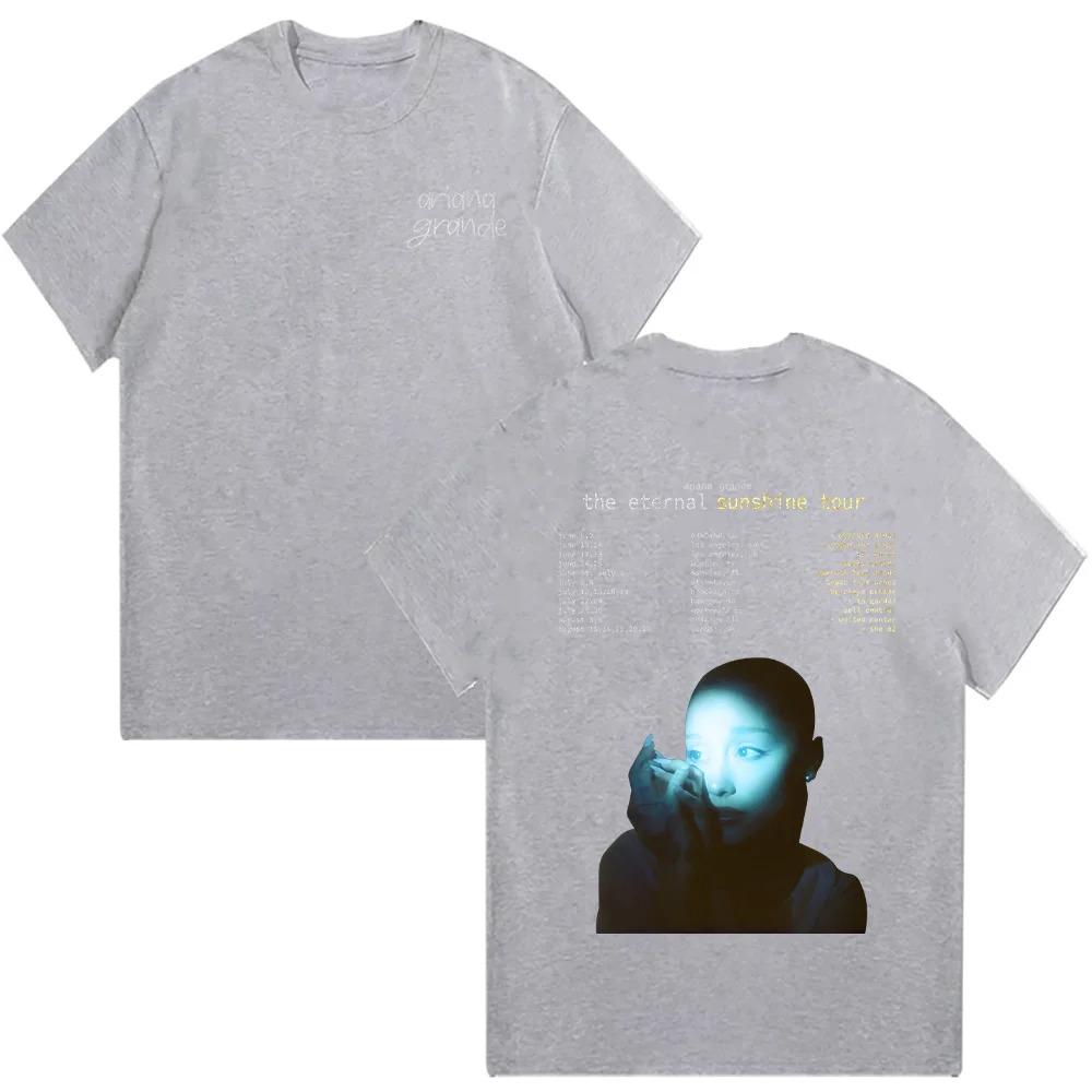 2026 Ariana Grande The Eternal Sunshine Tour T-Shirts Baumwolle Weich Rundhals Unisex Streetwear Mode Harajuku Ästhetik Kleidung Unisex