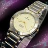 Used [Good Condition, Working Item] Junghans Noblesse Men's Watch Gold Dial Quartz