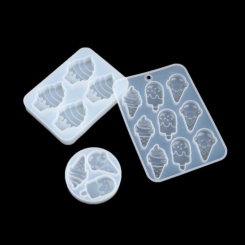 Diy Ice Cream Popsicle Silicone Mold Kawaii Food Cabochon Diy Decoden Supplies