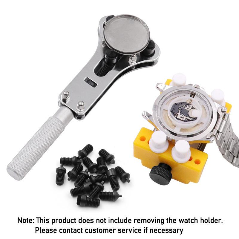 Three-Jaw Watch Case Opener for Battery Replacement and Repair