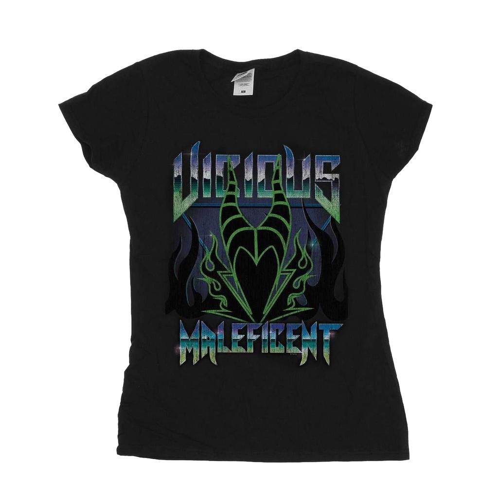 Disney Womens/Ladies Vicious Maleficent Cotton T-Shirt