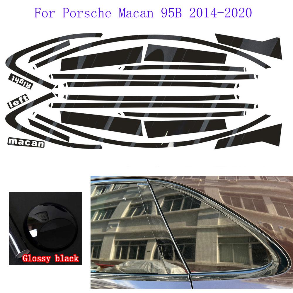 Priekš Porsche Macan 95B 2014- Logu