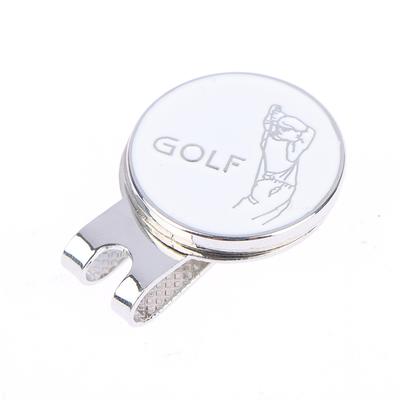 1Pc Golf Cap Clips Golf Ball Markers Hat Clip Training Accessories