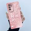 Funda For Oppo A94 5G CPH2211 Case Capa Simplicity Flower Soft Matte Silicone Bumper For Oppo Reno 5Z Reno5 Z 5 Z 5G Back Cover