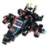 8in1 SWAT Police Station Command Truck Model Building Blocks City Helicopter Bricks Kit Educational Toys for Children