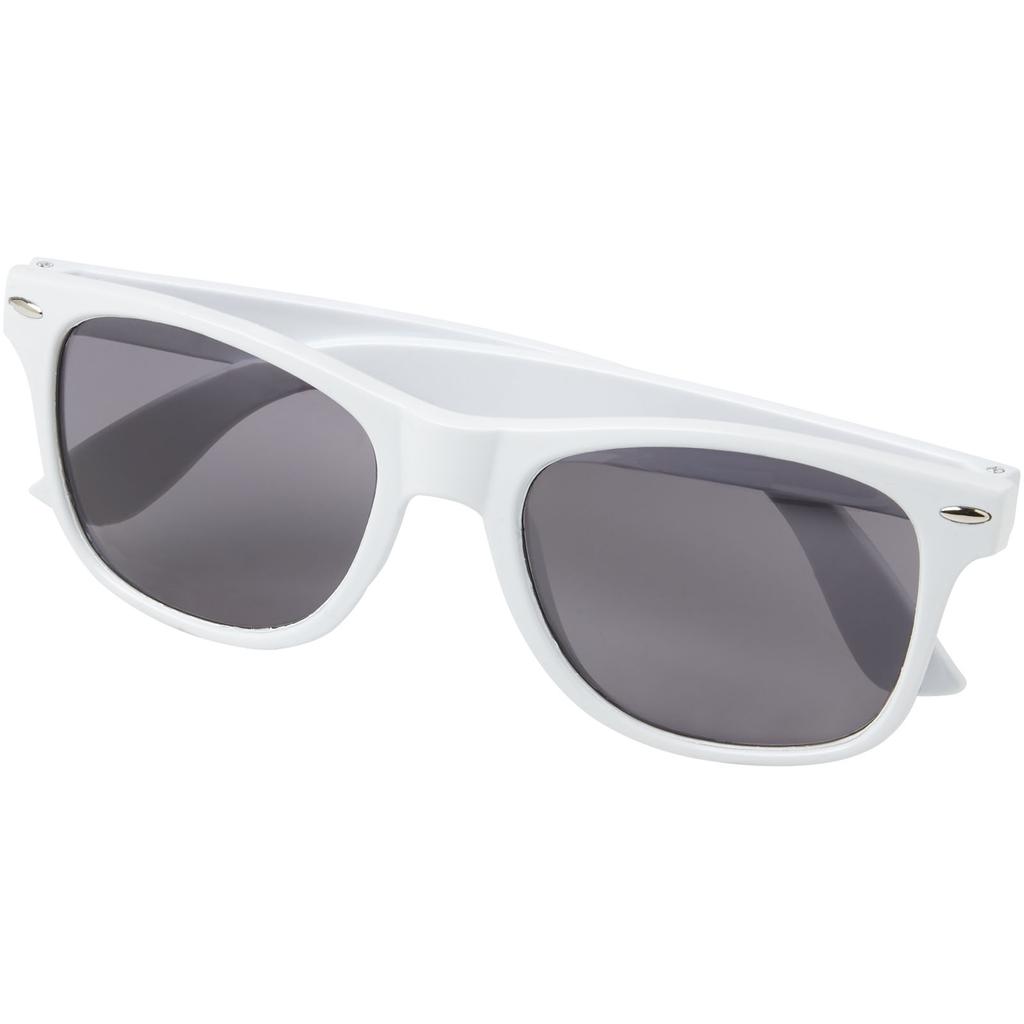Recycled PET "Sun Ray" Sunglasses White