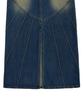 DILETTANTISME Piping Heart Denim Long Skirt