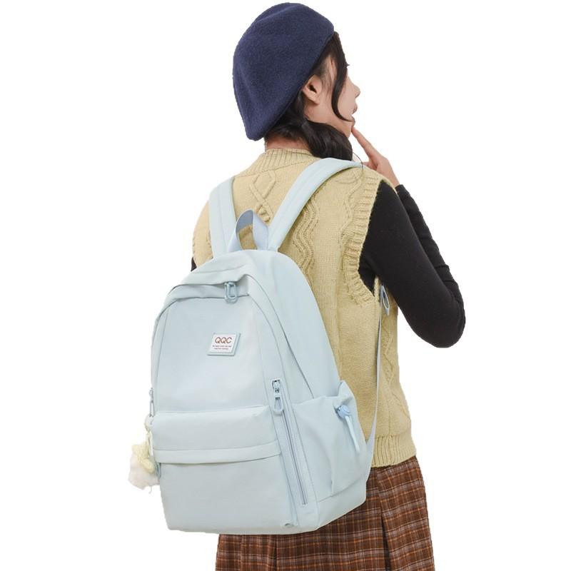 Schoolbag Japanese campus simple and versatile backpack girl high school student junior high school student class schoolbag large capacity backpack