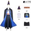 Atelier Hexenhut Cosplay Kostüm, Coco Qifrey Orugio Zauberer Robe Outfit, Anime Rollenspiel Uniform für Halloween Comic Con