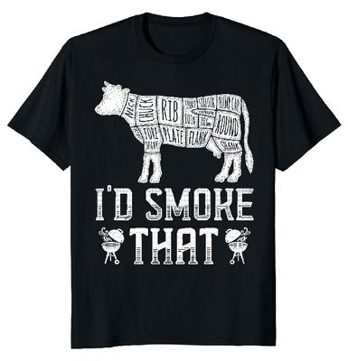 I'd Smoke That BBQ Dad Unisex T-shirt