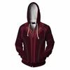 Avengers Star-Lord Hoodie 3D Print Zip-Up Sweatshirt Teen Boys Cosplay Casual Wear