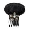 Rhinestone Invisible Fluffy Hair Pad Sponge Clips Puff Up Base Cushion It Hair Bun Head For Wom F0I1