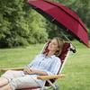 161° Adjustable Adjustable Shade Umbrella UV Protection with Clamp Beach Umbrella Sun Protection Large Size Outdoor Umbrella