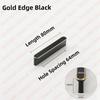 NAIERDI American Style Black Cabinet Handles Aluminum Alloy  Long Furniture Handle Kitchen Cupboard Pulls Drawer Knobs Hardware