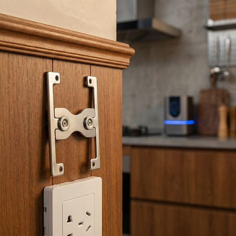 Stainless Steel Switch Fixing Plate Switch Surround Plate  Electrical Installation