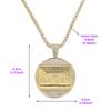 Neue Anhänger 'Das letzte Abendmahl' Kubanische Gliederkette mit 14mm Iced Out Kette Mode Hip Hop Herren Charm Anhänger Tennis Halsketten Schmuck