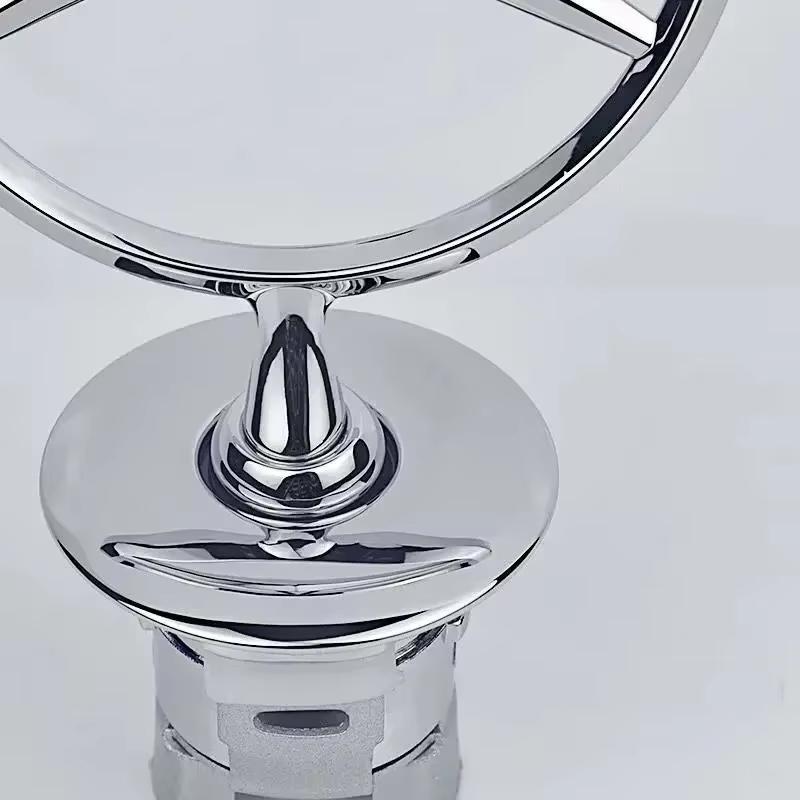 OFK3 For Mercedes Benz C/E/S Class W204 W212 W220 W210 W221 Car Front Ornaments Bonnet Logo Accessories