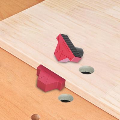 Bench Dogs 2 Piece Woodworking Table Hole Stop Non-Slip Tools Accessories Stopper For Carpentry Crafts Furniture-Making Home