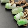 Jade Antique Waist Drum Beads, 2cm x 1.4cm