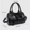 European and American Fashion Rivets Large Capacity Pillow Bag Bowling Motorcycle Handbag Single Shoulder Crossbody Women's Bag