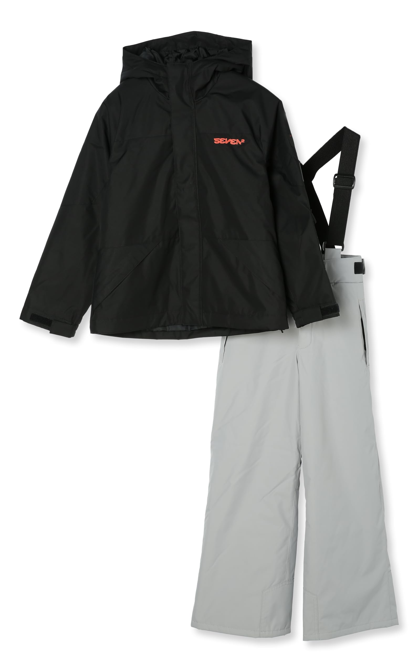 

Ocean Pacific SevenTwo Snowwear Adjustable Size 143130 Set, Size, Boys, Black, 150,