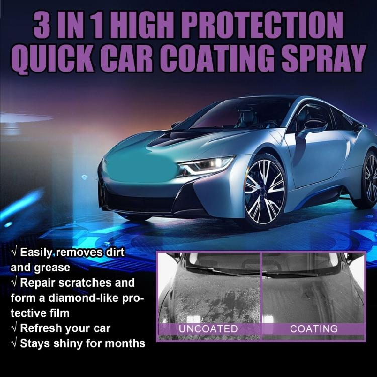 Universal Car Scratch Remover Sprayer Multifunctional Coating Shine Restorer Enhancer for Quick & Easy Paint Maintenance