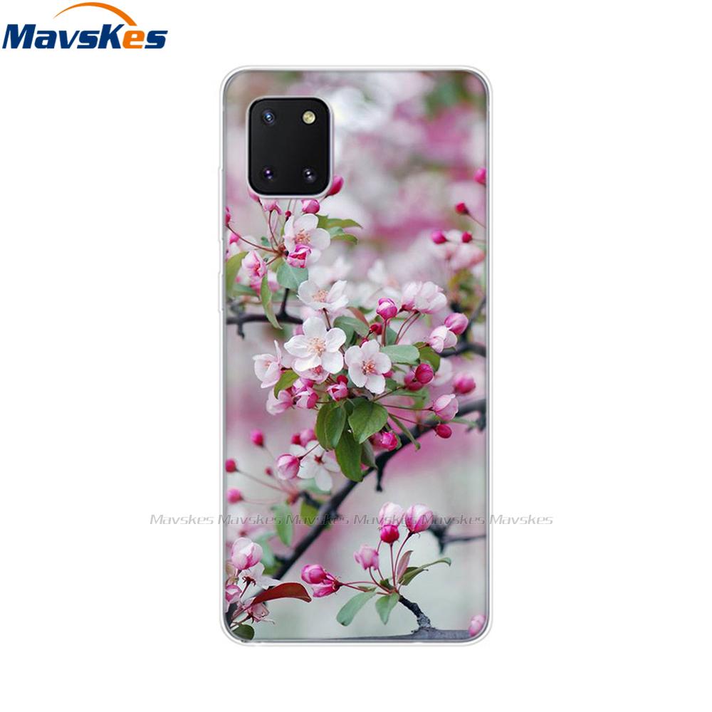 TPU Case for Samsung Galaxy Note 10 Lite Cases Silicon Cute Cat Phone Coque for Samsung Note10 Lite Plus SM-N770F/DS Cover Mask