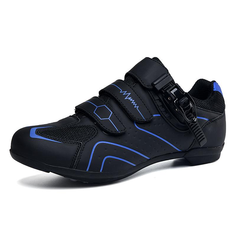 

QX2003 Men s Women s Cycling Shoes Low Top Mountain Lock Road Unlock Bicycle Large Rotating Button 38