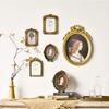 Elegant Retro Photo Frame Imitation Wood Embossed Picture Frame Home Ornaments