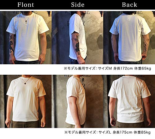 GLADHAND 01 T-Shirt Men's Crew Neck Short Sleeve Pack T-Shirt Plain GLADHAND S/S T-SHIRTS (S, WHITE)