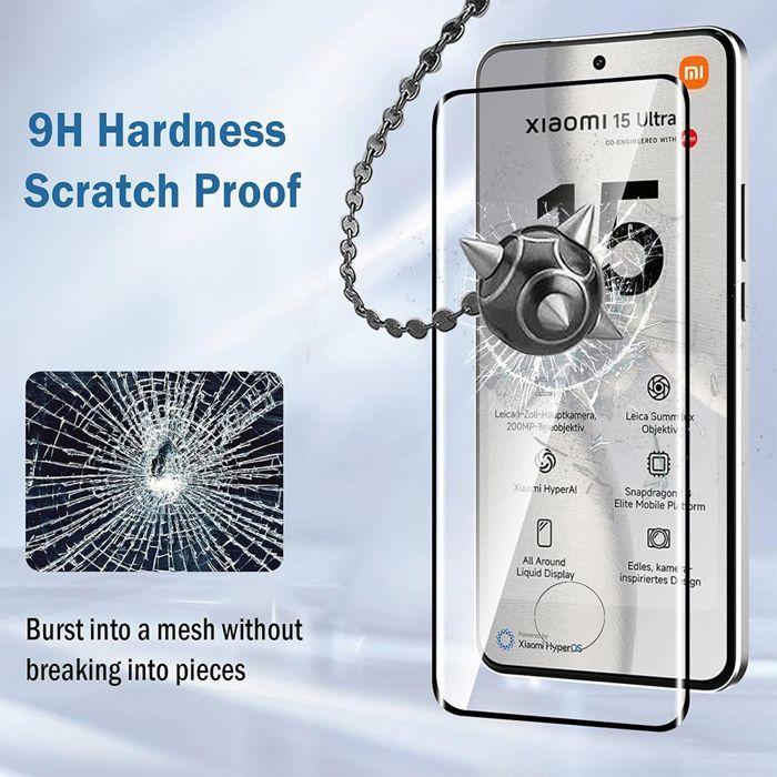 Protection Film - Xiaomi - 15 Ultra - 9H Tempered Glass - Shockproof - Scratch-resistant