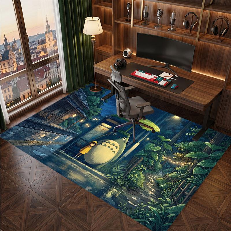My Neighbor Totoro Rug Soft Thick Non Slip Floor Carpet for Bedroom Living Room Home Decor