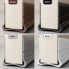 93cm Self-adhesive Door Bottom Sealing Strip PVC Flexible Door Gap Wind and Dust Proof Weather Strip with Soundproofing Felt