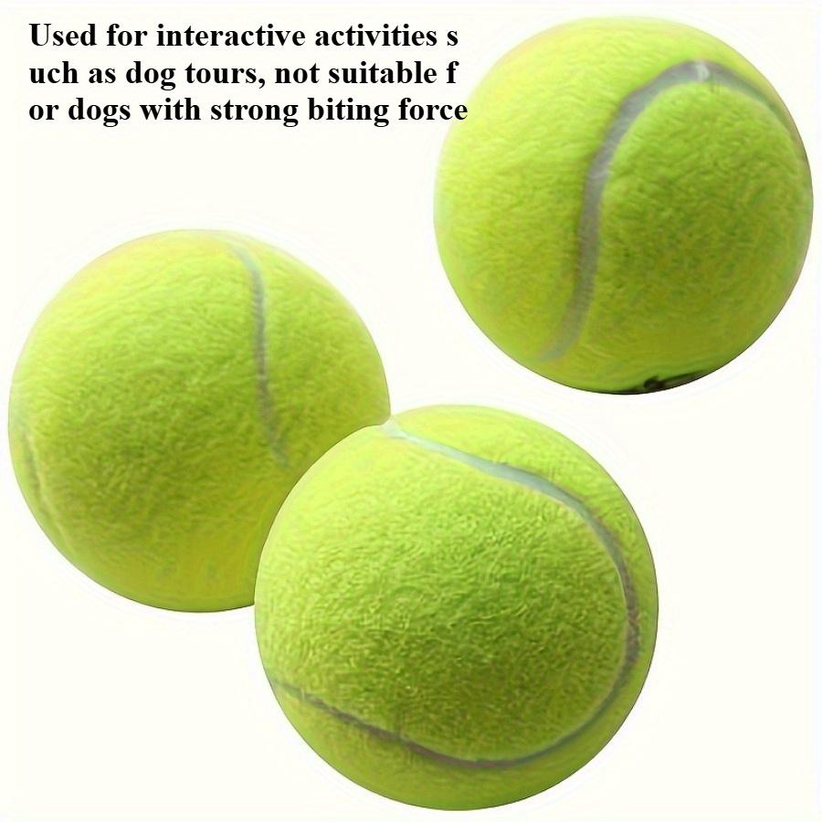 6pcs Small Dog Tennis Play & Training Pet Toys Dog Toy Ball Bite-Resistant Grinding Teeth High Elasticity Unbreakable Pet Ball