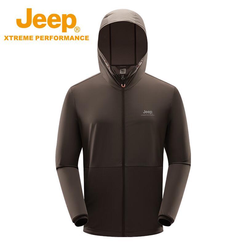 Jeep Men's UPF50+ Sun Protection Windbreaker