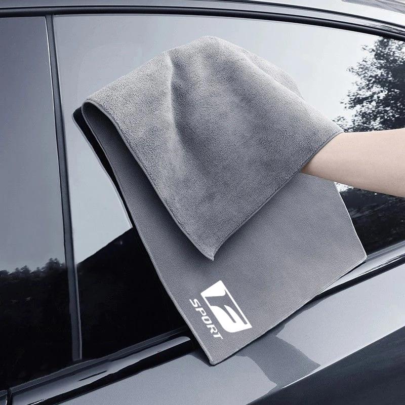 Microfiber Car Towel Super Absorbency Car Cleaning Care Cloth For Lexus F SPORT ES RX NX LS UX LM LX GX LC RZ IS CT GS RC HS SC