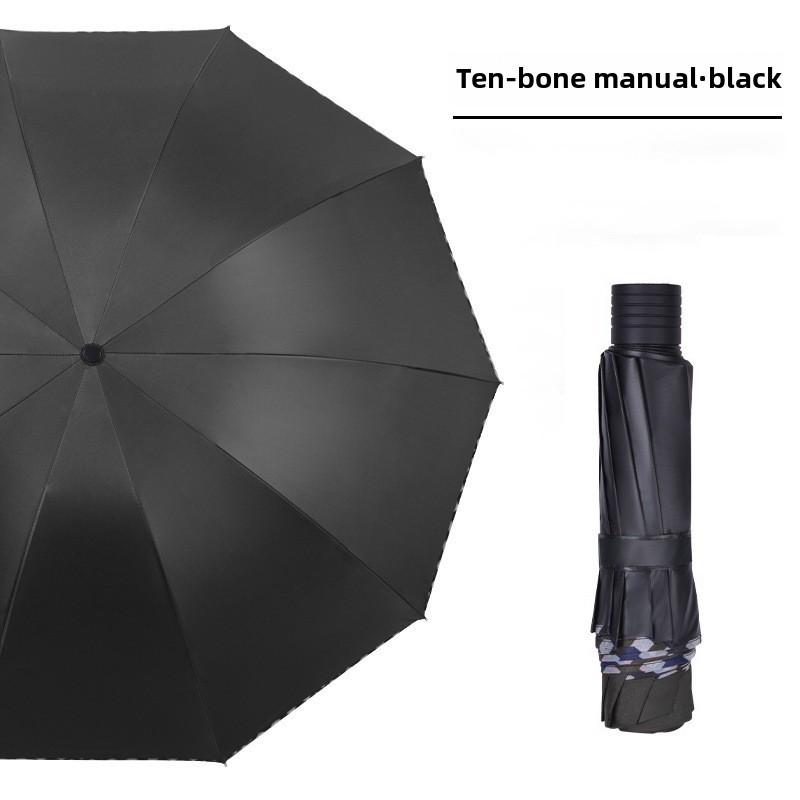 24-Rib Automatic Folding Women's UV Protection Sunshade Umbrella