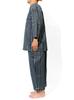 Jinbei for Large Japanese Top and Shijira A Pattern [One Colors] Men, Size, Pattern, Pajamas, Bottom, Weave, Plain, Striped, Cool, Set, 3L,