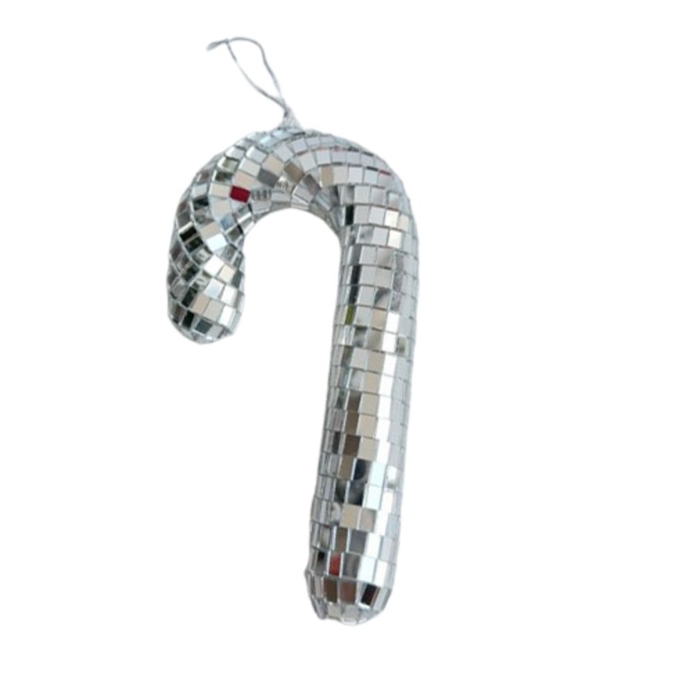 Creative Disco Crutch Ornaments Mini Christmas Hanging Ornament  Hanging Ornaments