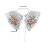Elegant Lady False Collar Sewing Applique Necklines Decorative Coat Shirt Sweater Embroidery Flower False Collar