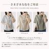 Short Round Body Office Summer [Narebualo Cietupoop] Shirts, Blouses, Women's Tops, Sleeves, Neck, Buttons, Stripes, Layering, Thin, Versatile,
