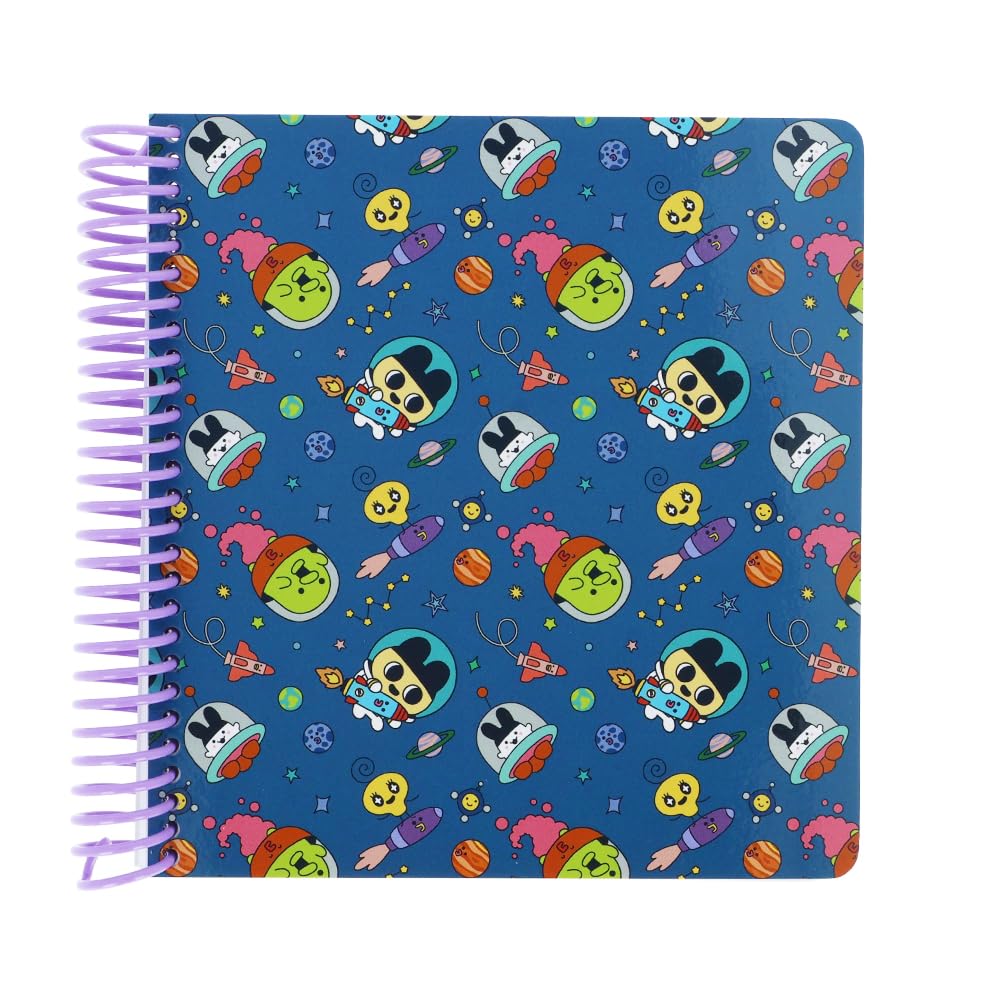 Stationery Tamagotchi Goods Ring Notebook Square Navy S2644339 Sun-Star