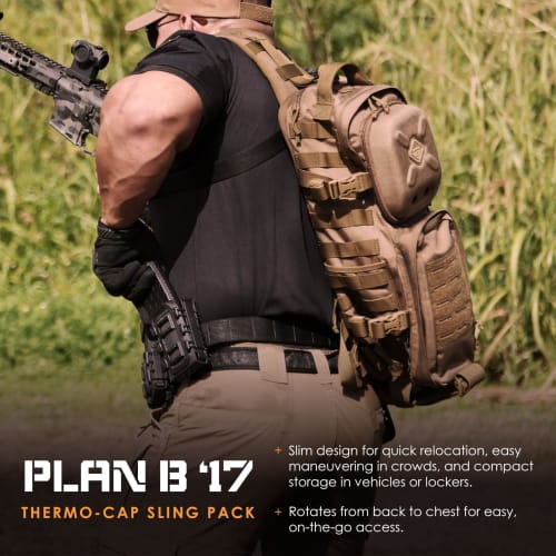 Hazard 4 Military Items V17 Plan-B Sling Pack Coyote Normal