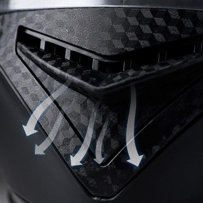 Kaski motocyklowe z pełną twarzą Modne podwójne wizjery Kaski motocyklowe z pełną twarzą Lekkie kaski motocyklowe z powłoką przeciwmgielną