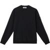 Solid Logo Long Sleeve Crewneck Sweatshirt Men Sweatshirts Black K1S1561000-20S0060-V0029