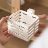 Plastic Retractable Small Baskets Space Saving Hanging Storage Box Utensil Holder  for Kitchen